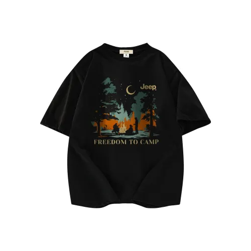 JEEP Pasture Horse Lifestyle T-Shirt Унисекс