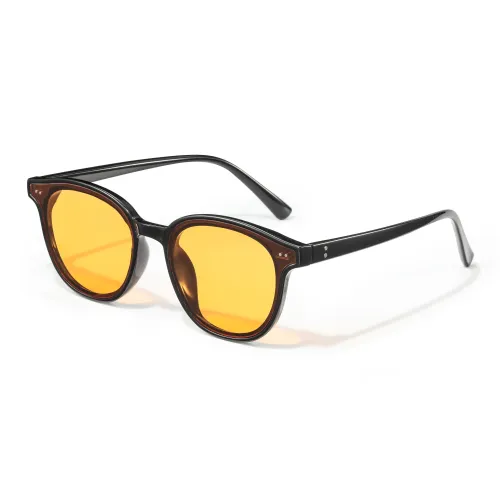LASHION TR Памятный пластик OVAL SUNGLASSES Унисекс