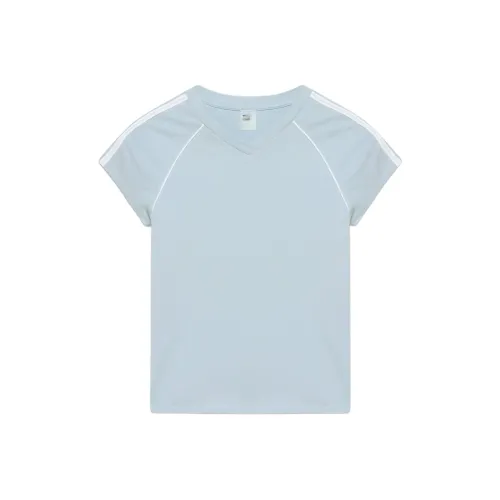 ARITZIA Dew Синий / Белый Женские Т-рубашки