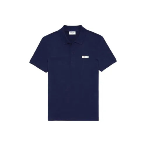 LACOSTE Поло Мужское Морской Синий