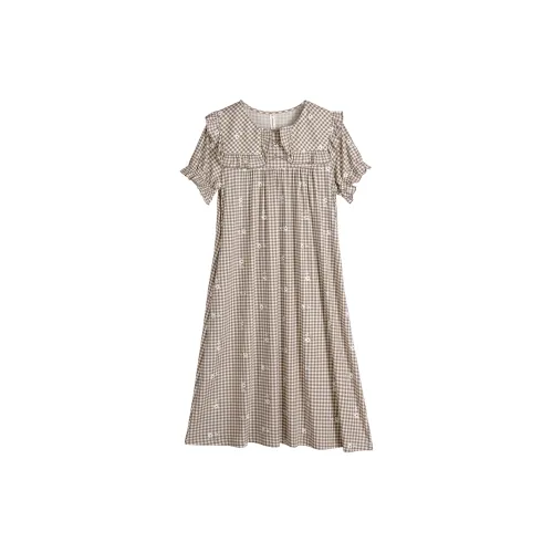 XUANZHITING Хаки Женские Ночные сорочки