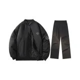 Комплект (Черный топ + Черные штаны)