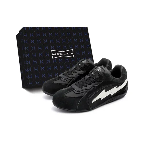 MESUCA Низкий топ Повседневная обувь Унисекс Черный