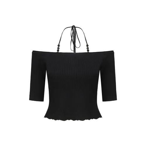 INITIAL BLK/Черный Женские Свитеры