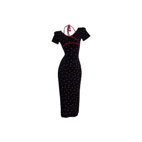 COHX Короткий рукав Платье Женское