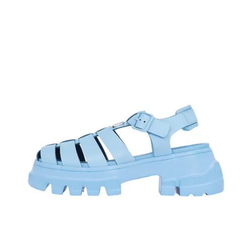 Сандалии в римском стиле Tommy Hilfiger 7,5 см женские синие