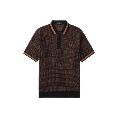 FRED PERRY Морской синий NYX Мужской Трикотаж