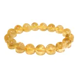 Браслет с бусинами из золотого слитка