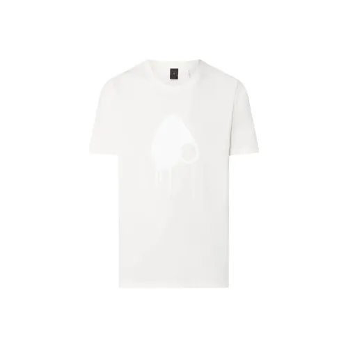 Moose Knuckles Белая Мужская Футболка