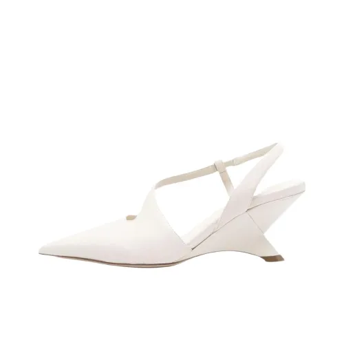 Vic Matie Логика Нестандартный каблук Высокие каблуки 7,5 см Женские Белые