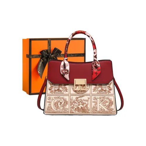 OUBOTE Корова Кожа с Синтетической Кожей Сумка Женская Красная Синяя