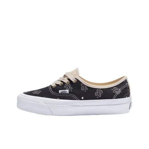 VANS Authentic 44 Low Топ Скейтборд Кроссовки Унисекс Черный
