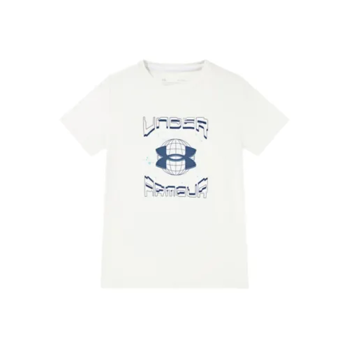 Under Armour T-Shirt SS25 Белый Подростки