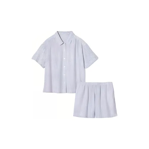 UNIQLO x Princesse TAM Princesse TAM Коллаборация SS25 Комплект Пижамы Женские Серый