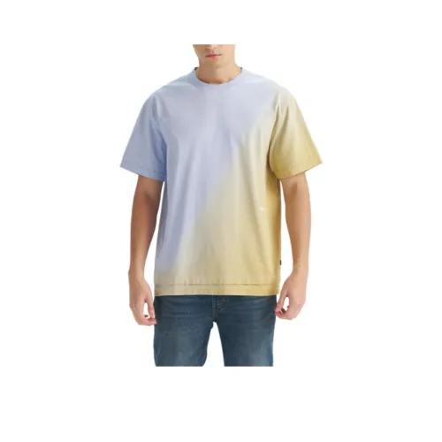 Levis Синие/Желтые Мужские T-Рубашки