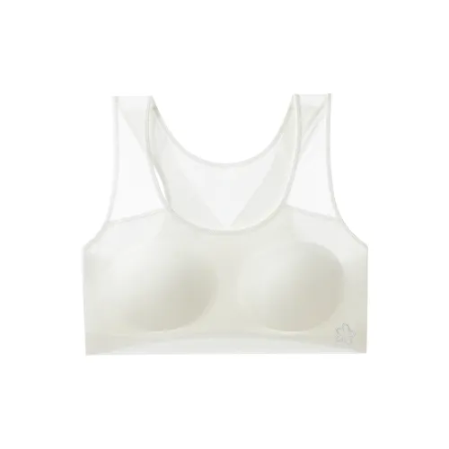 JUNEROSE Личи Мясо Белый Женские Бюстгальтеры
