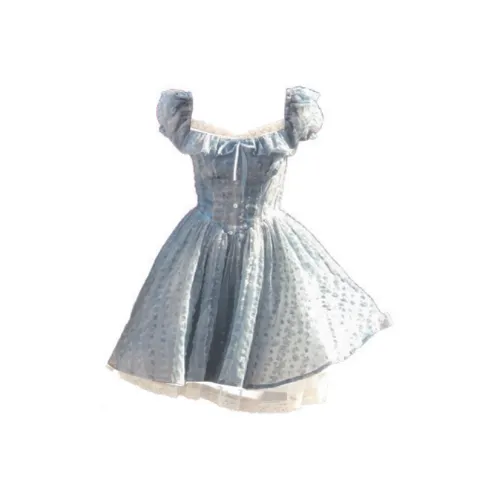 RFKXE Короткий рукав Платье Женское