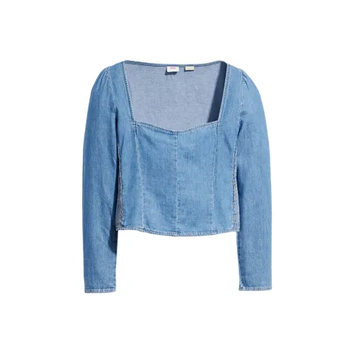 Levis Синие Женские Рубашки