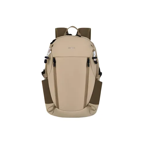 SEPTWOLVES Ткань Рюкзак Средний Унисекс Бежевый Желтый