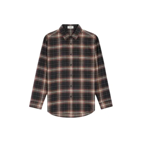 CELINE Многоцветные Мужские Рубашки