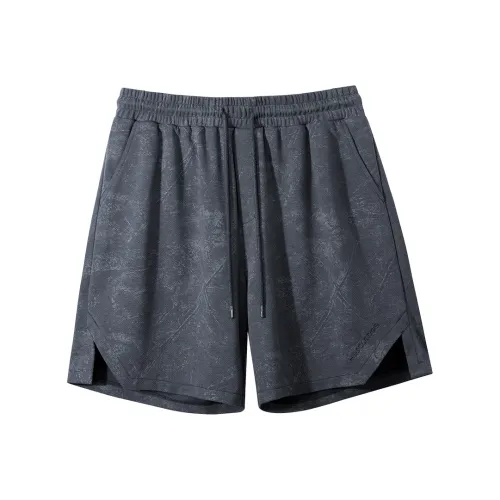 Muscle Dog Повседневные шорты Мужские Темно-серые