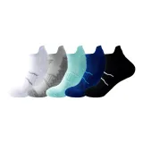 5 пар (Белый + Светло-серый + Светло-синий + Королевский синий + Черный)