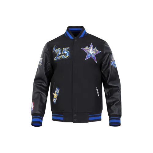 NBA All Star Pro Standard Бейсбольная куртка Унисекс Черный