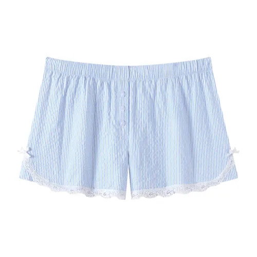 Gongdie Синие Женские Пижамные Брюки