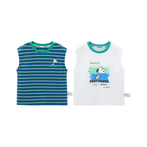 Снупи T-рубашка 2 упаковки для детей от 3 до 7 лет