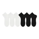 6 пар (3 белых + 3 черных)