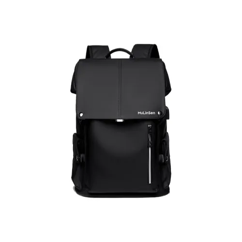 Mulinsen Oxford Рюкзак Ноутбук Сумка Стандартная Унисекс Черный Серый