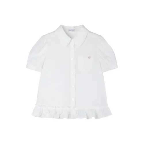 MUCMUKN T-рубашка Белая для детей 3-7 лет