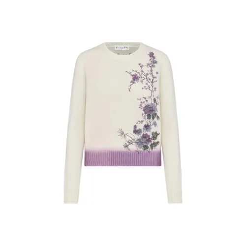DIOR Белые Женские Свитеры