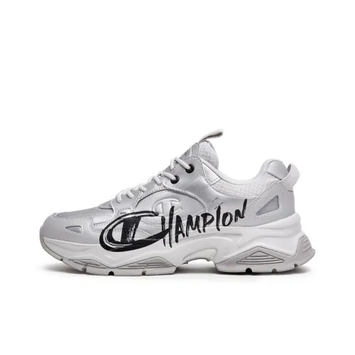 Champion Balance Low Top Crepe Sneakers Женские Серебряный Белый Черный
