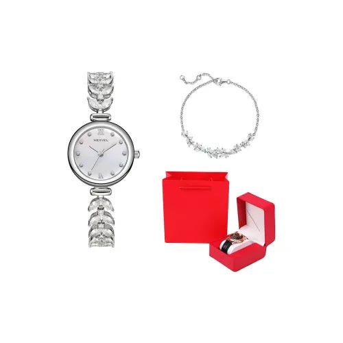 MEXVEL Поворот Удачи Гипсофила GOOD Looking Русалка Стразы Украшенное Роскошное Модное Часы Кварцевый Механизм