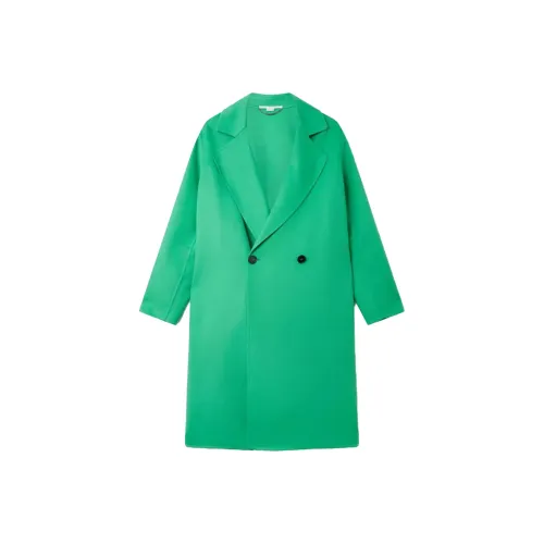 Stella McCartney SS23 Пальто Женское Ярко-Зеленое