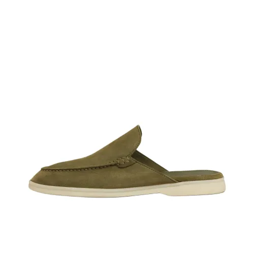 Loro Piana Домашние тапочки Мужские Зеленые