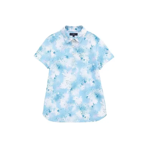 Callaway SS25 Поло Женское Синее