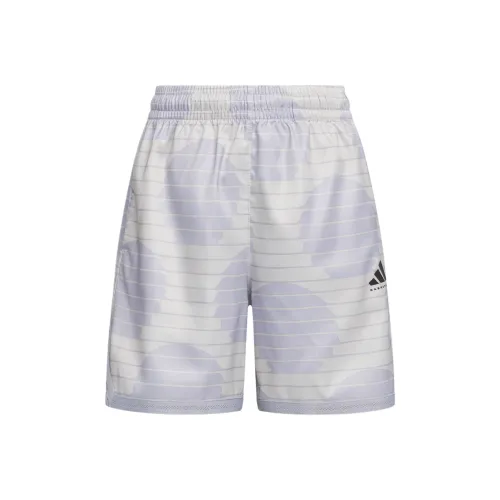 Adidas Спортивные шорты Женские Светло-фиолетовые