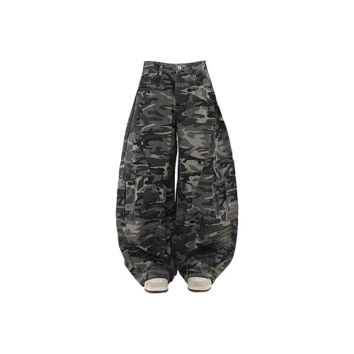 SOCKKEY Камуфляж Унисекс Карго Брюки