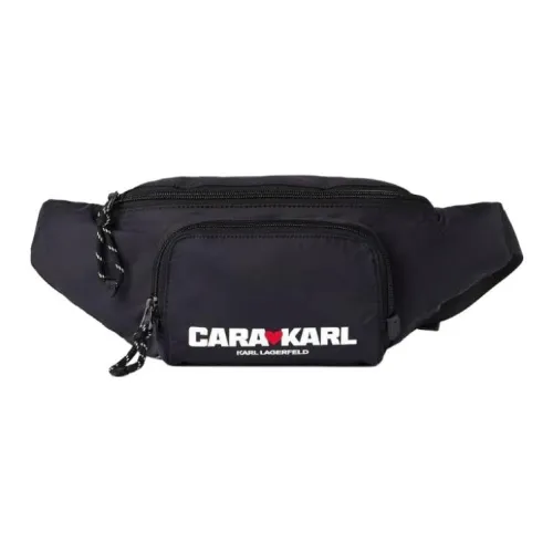 KARL LAGERFELD Cara Delevingne Коллаборация Полиамид Бананка Мужской Черный