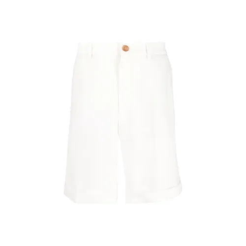 BRUNELLO CUCINELLI Белые Мужские Повседневные Шорты