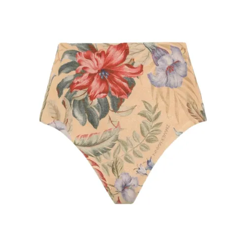 Zimmermann SS25 Лето Коллекция Купальников Бикини Женские Коричневый