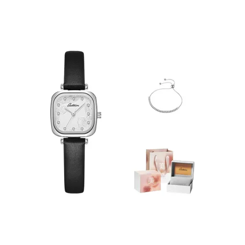 SOTOIRU Кварцевый механизм Женские часы Мать жемчуга Циферблат