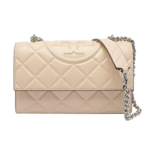 TORY BURCH Fleming Кожа Сумка через плечо Сумка на плечо Маленькая Женская Нежно-розовая