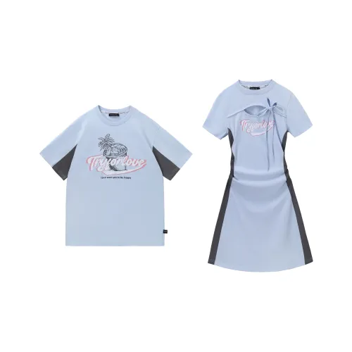 Tryforlove Небесно-голубой Женские Парные Комплекты