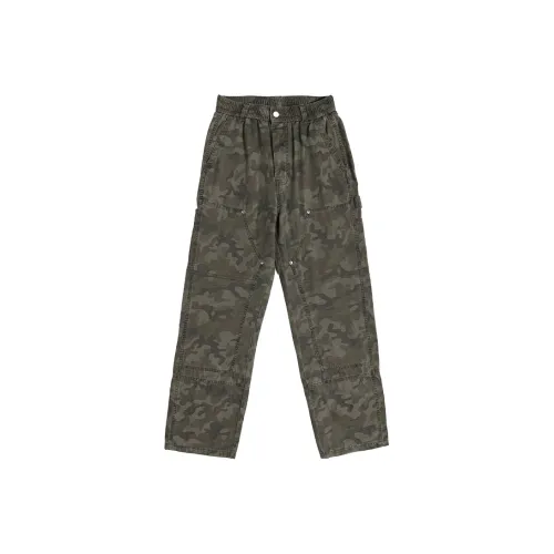 Xiyue Зеленый камуфляж Мужские Повседневные Штаны