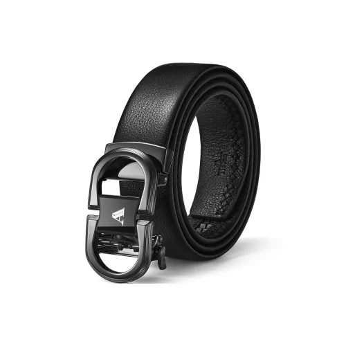 AQUASCUTUM Ремень из коровьей кожи деловой повседневный стиль автоматическая застежка мужской ширина 3,55 см