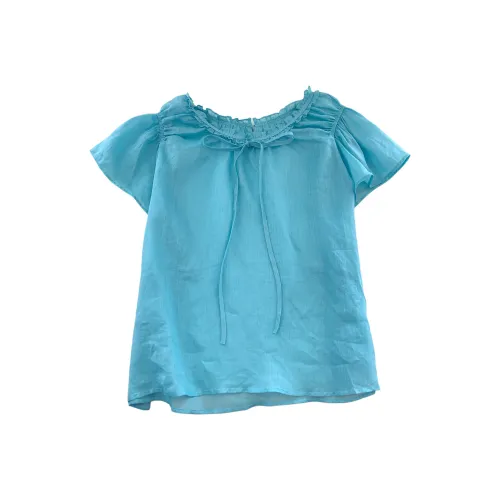 OUBO Синие Женские Рубашки