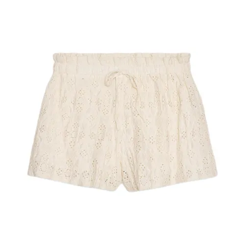 ZARA Белые Женские Повседневные Шорты